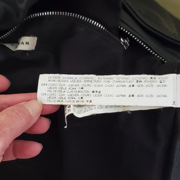 Zara Expandable Boho Black Travel Bag Genuine Leather - Picture 12 of 14